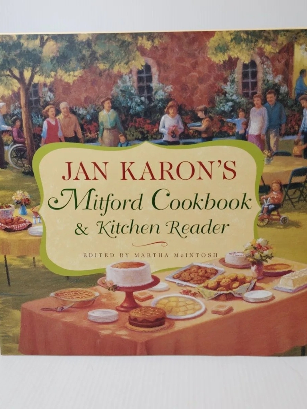 2 For $10 Mitford Cookbook & Kitchen Reader - Green Cover